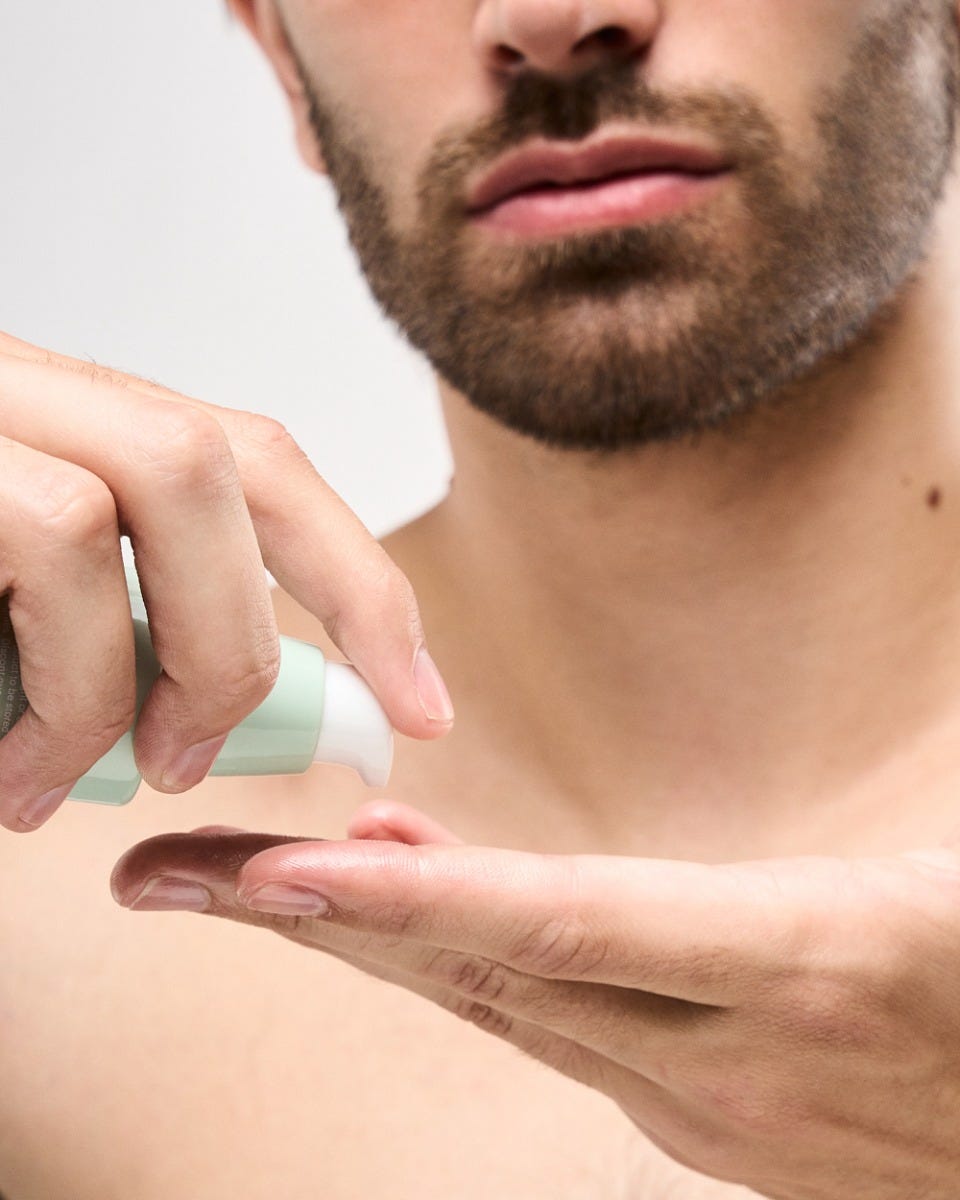 endota Organics Face & Beard Oil In Use