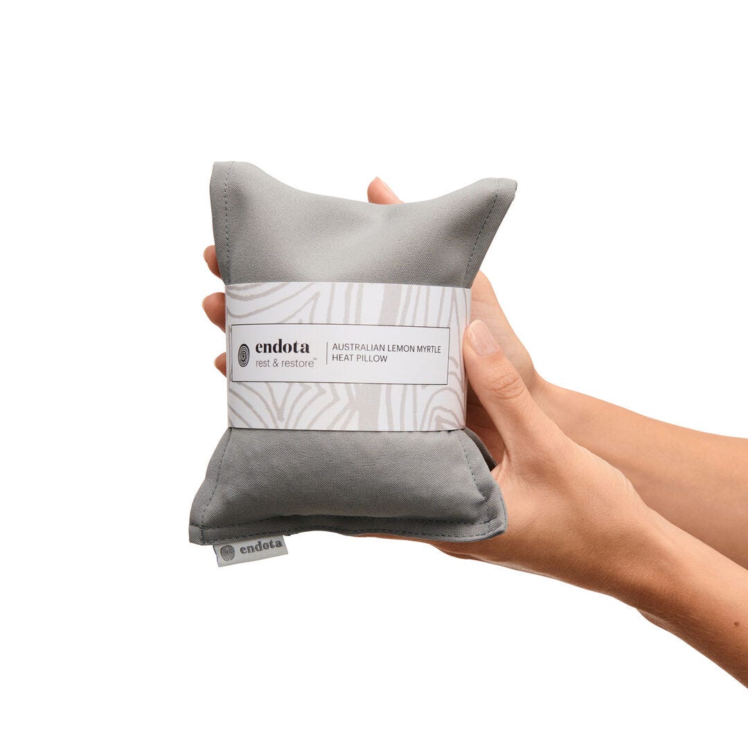 Reduce aches and pains with the endota Heat Pillow